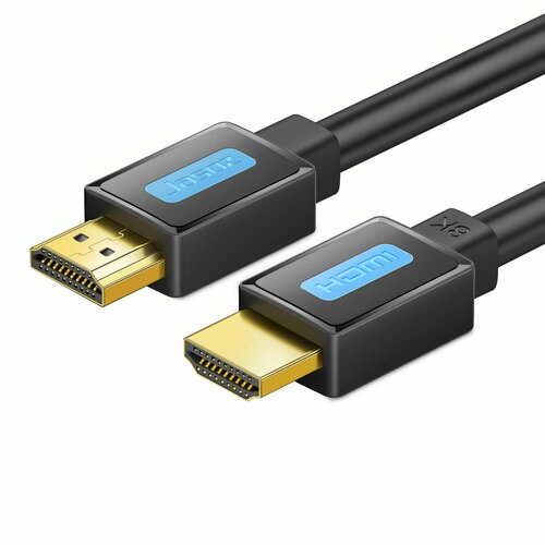 Кабель Jasoz A136 HDMI 2.1 High Definition 8K, 3 метр, черный