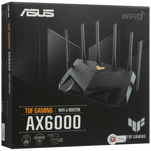 Wi-Fi роутер ASUS TUF Gaming AX6000 Wi-Fi роутер, который