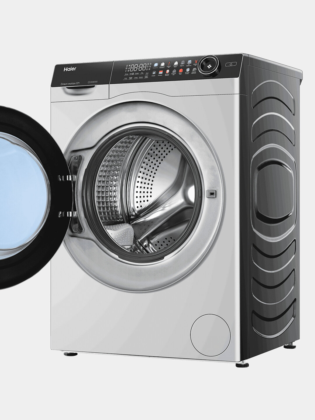 Стиральная машина 10 кг Haier HW100-BD14378S, мотор Direct Motion, 1400 об/мин — фото 1