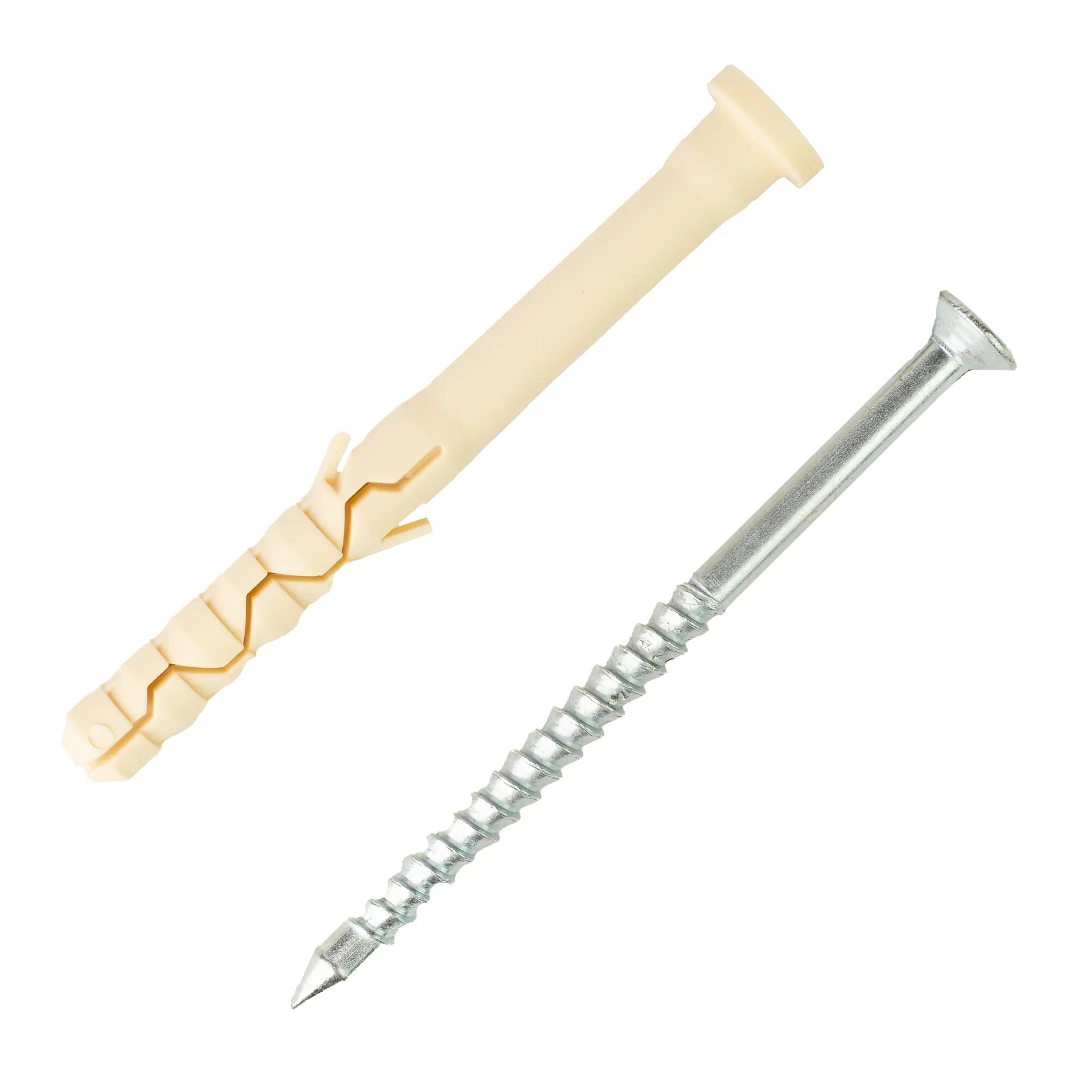 Дюбель-гвоздь цилиндрический нейлон 8x80 мм 10 шт.