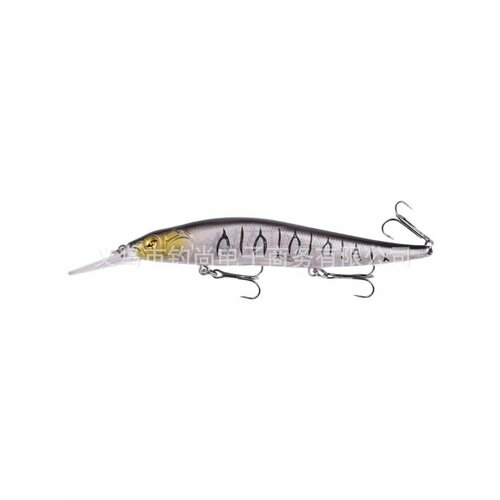 Воблер 135мм 16гр, для ловли щуки и судака на глубине до 4 метров.