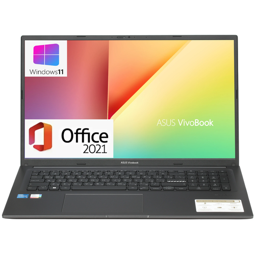 ASUS X1704ZA Ноутбук 173 Intel Gold 8505-6 ядер до 44 ггц RAM 16 ГБ SSD 512 ГБ Win 11PROOffice синий Рус клав 89990₽