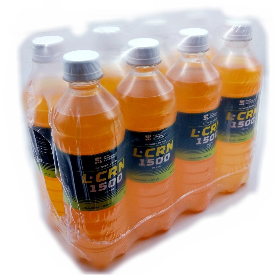 L-карнитин жидкий Fitness Drink L-Carnitine 1500 500 мл 8 штук (Спортивные технологии) Фейхоа