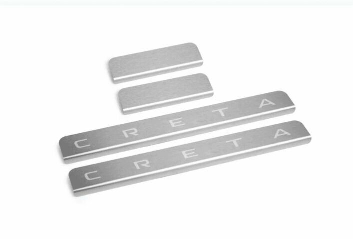 Накладки на штатные пороги, 4 ШТ Creta 2021 HYUNDAI/KIA/MOBIS R8450BW000