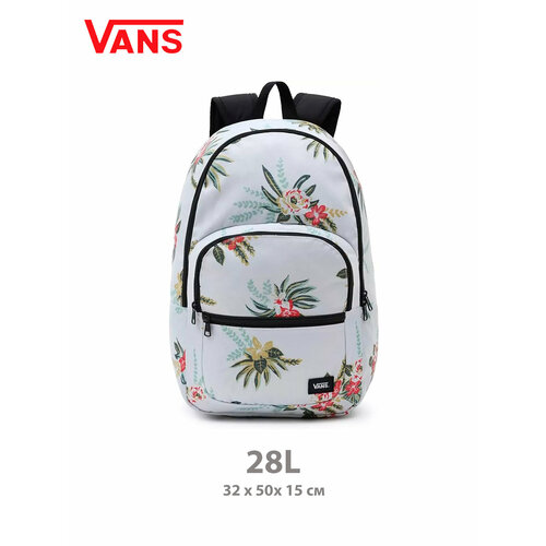 Рюкзак Vans Ranged 2 Prints Backpack-B, белый