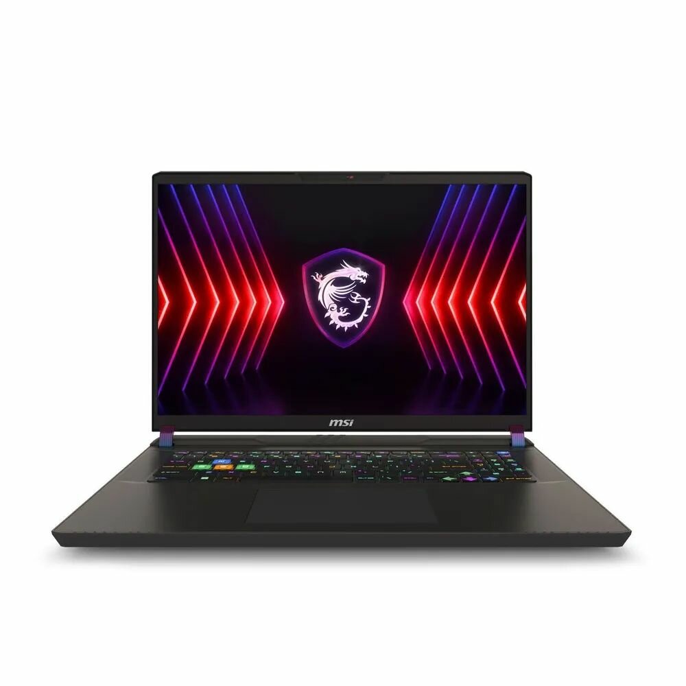 MSI Vector 17HX A13VHG 866CN Игровой ноутбук 17.3", Intel Core i9-13980HX, RAM 32 ГБ, SSD 2000 ГБ, NVIDIA GeForce RTX 4080 (12 Гб), Windows Home, серый, Русская раскладка