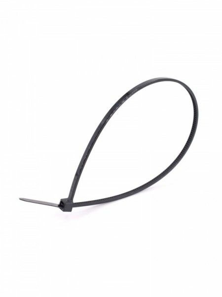 Хомут-стяжка 2.5*200 мм черная (в 1 уп. 100 шт!)