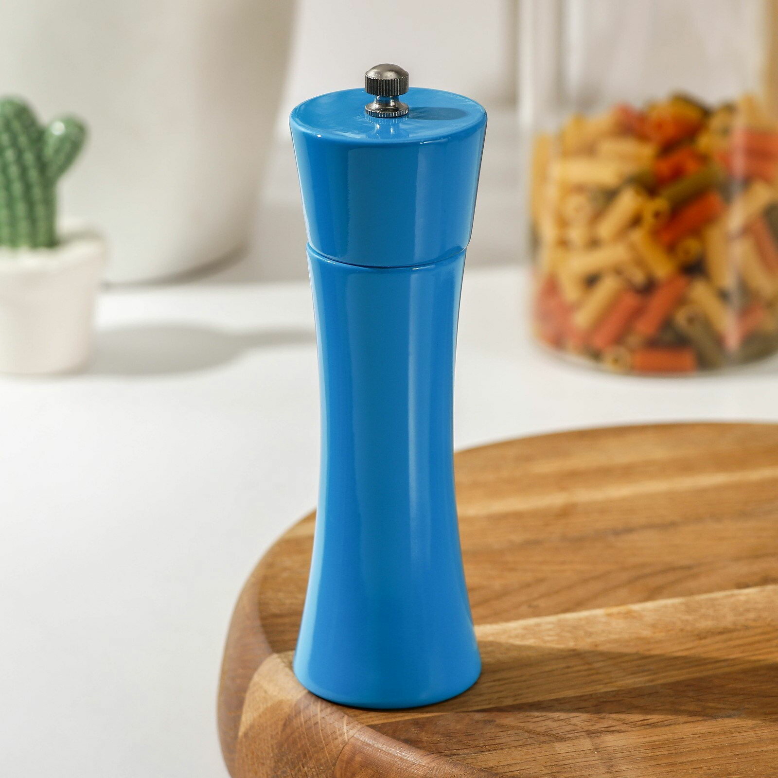 Мельница для специй Bluery 5x16.3 см керамический механизм цвет голубой