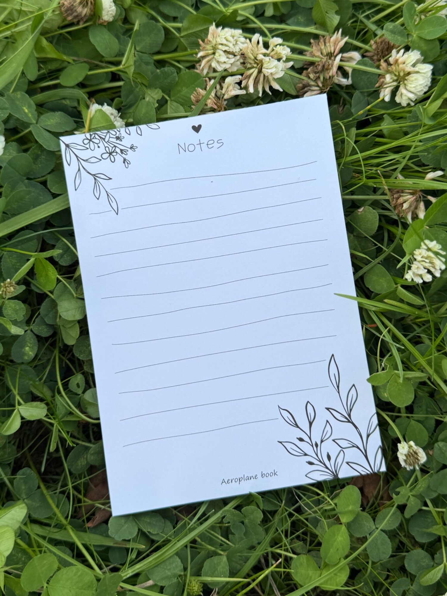 Бумага для заметок "Ветви" 10х15 см отрывные листочки / Aeroplane Book