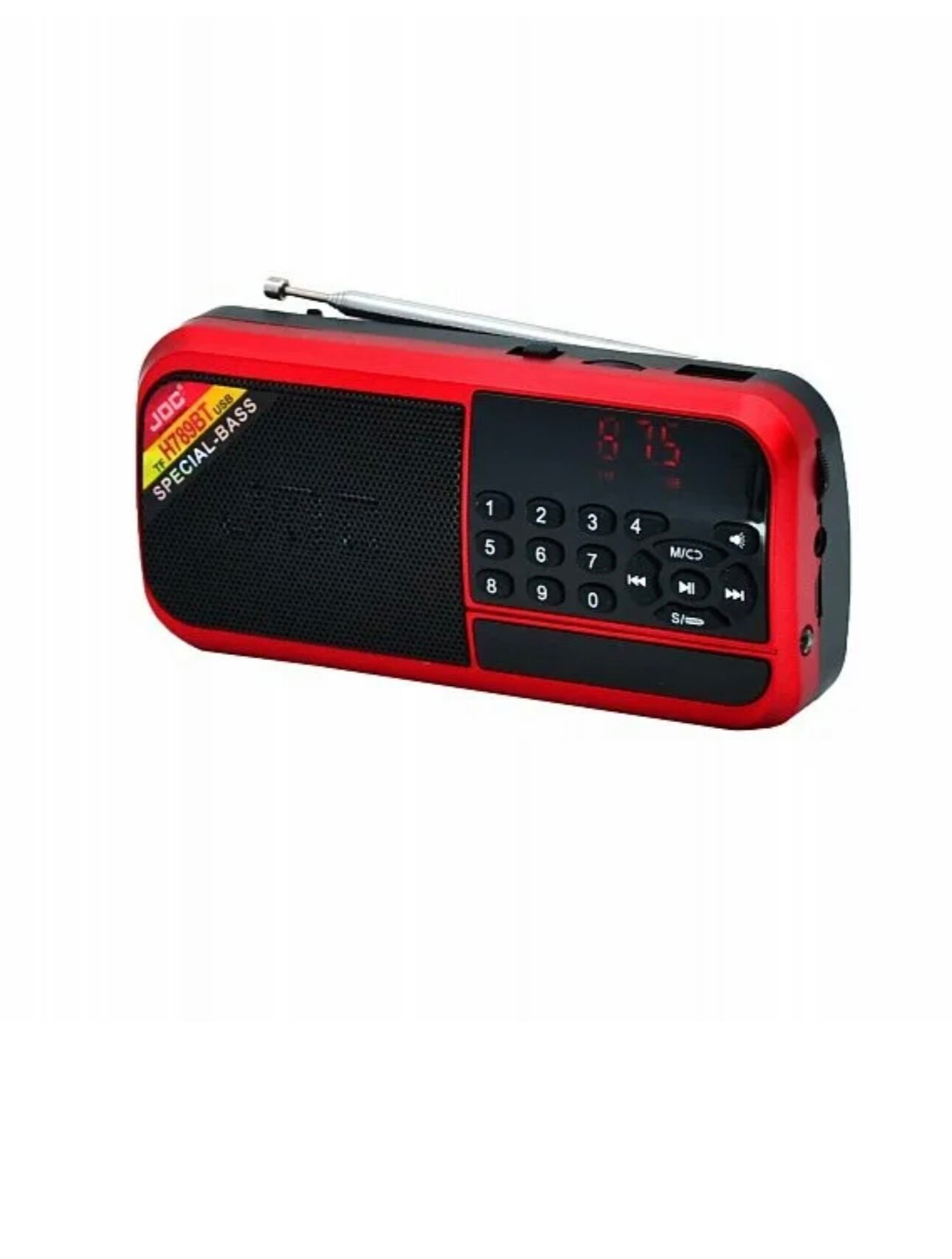 Радиоприемник портативный, цифровой, с МРЗ плеером, FM radio, Bluetooth (блютус)