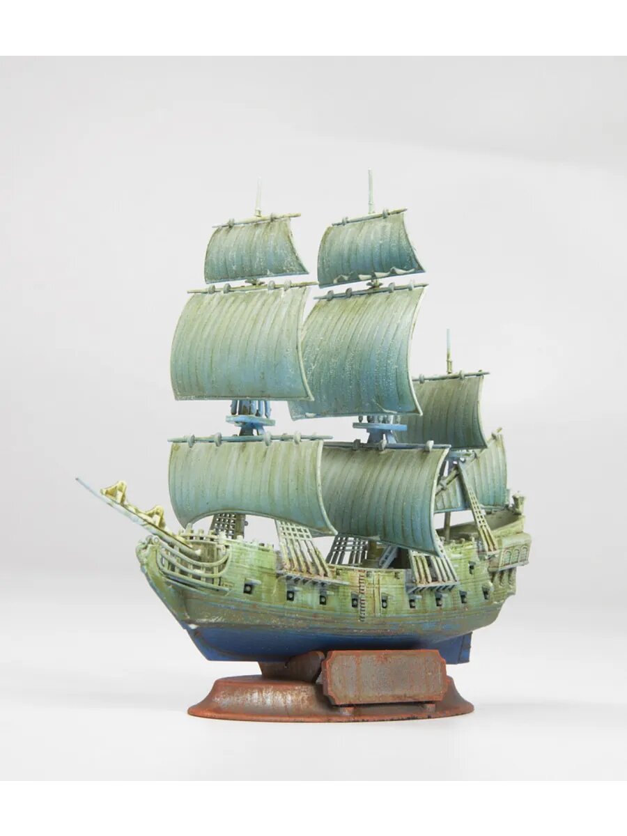 ZVEZDA Летучий Голландец Подарочный набор 67 деталей, масштаб 1:350 — фото 1