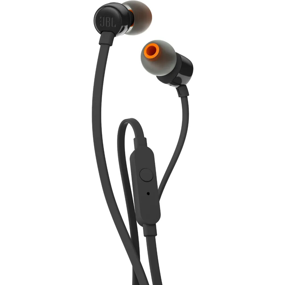 Наушники проводные JBL Tune 110, черный, внутриканальные (JBLT110BLK) — фото 2