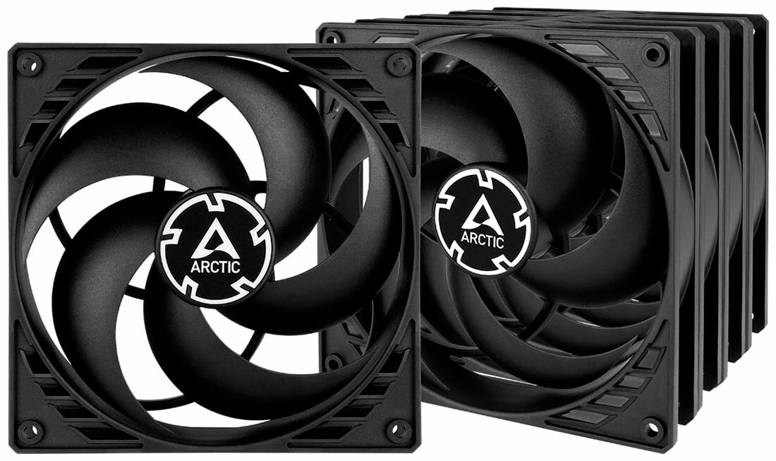 Вентилятор для корпуса Arctic P14 Value Pack black/black 5x140mm (ACFAN00136A)
