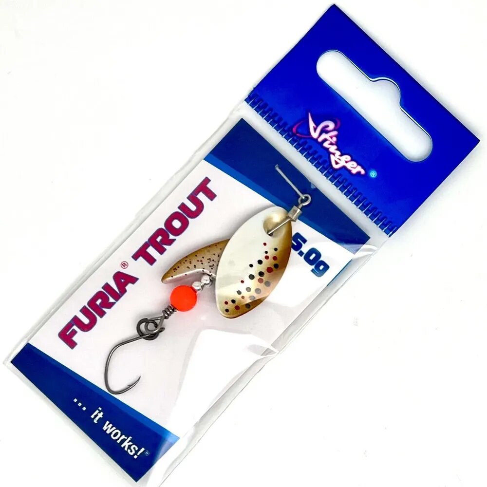 Блесна Stinger Furia Trout #2 5гр #BRT Для ловли форели — фото 1