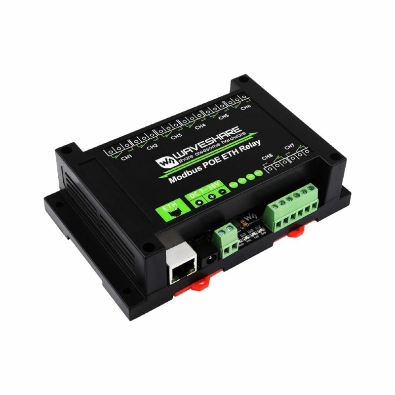Модуль реле 8-way Ethernet