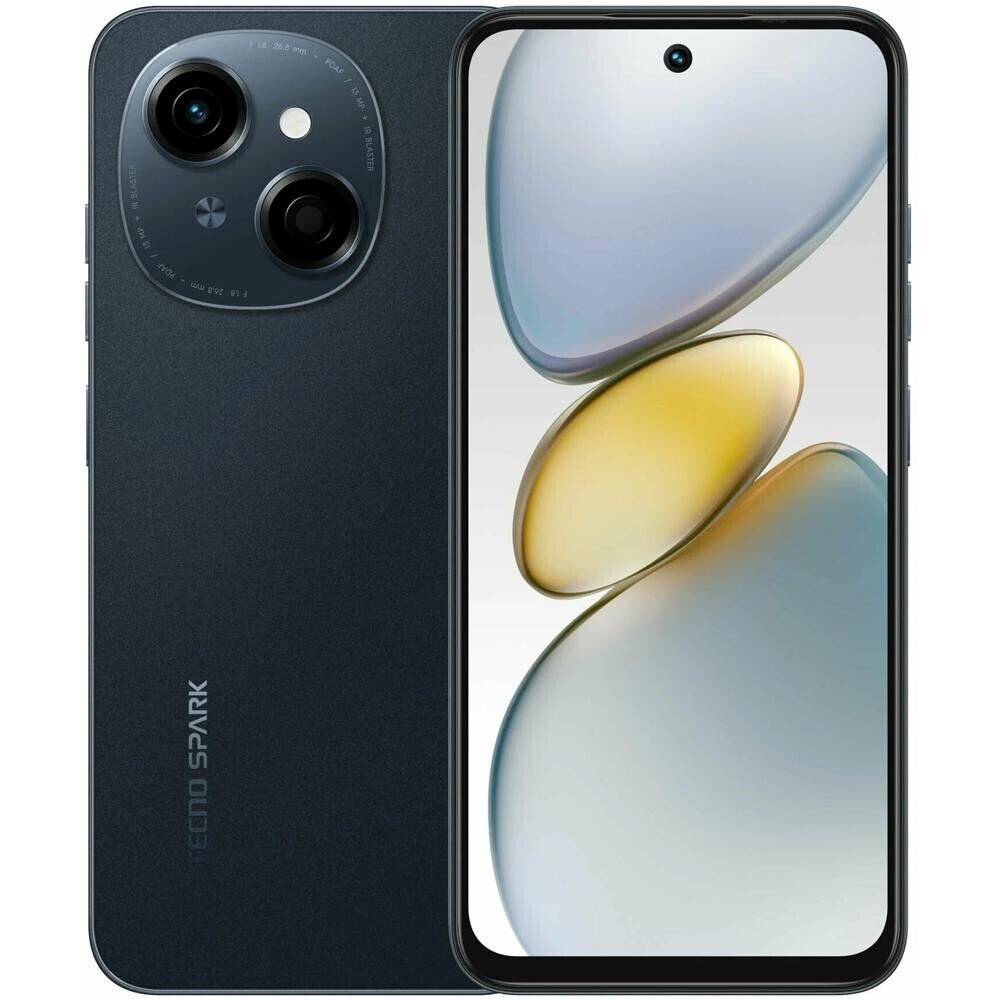 Смартфон TECNO SPARK Go 1 4/64 ГБ, Black, Dual nano sim, RU Официальная гарантия.