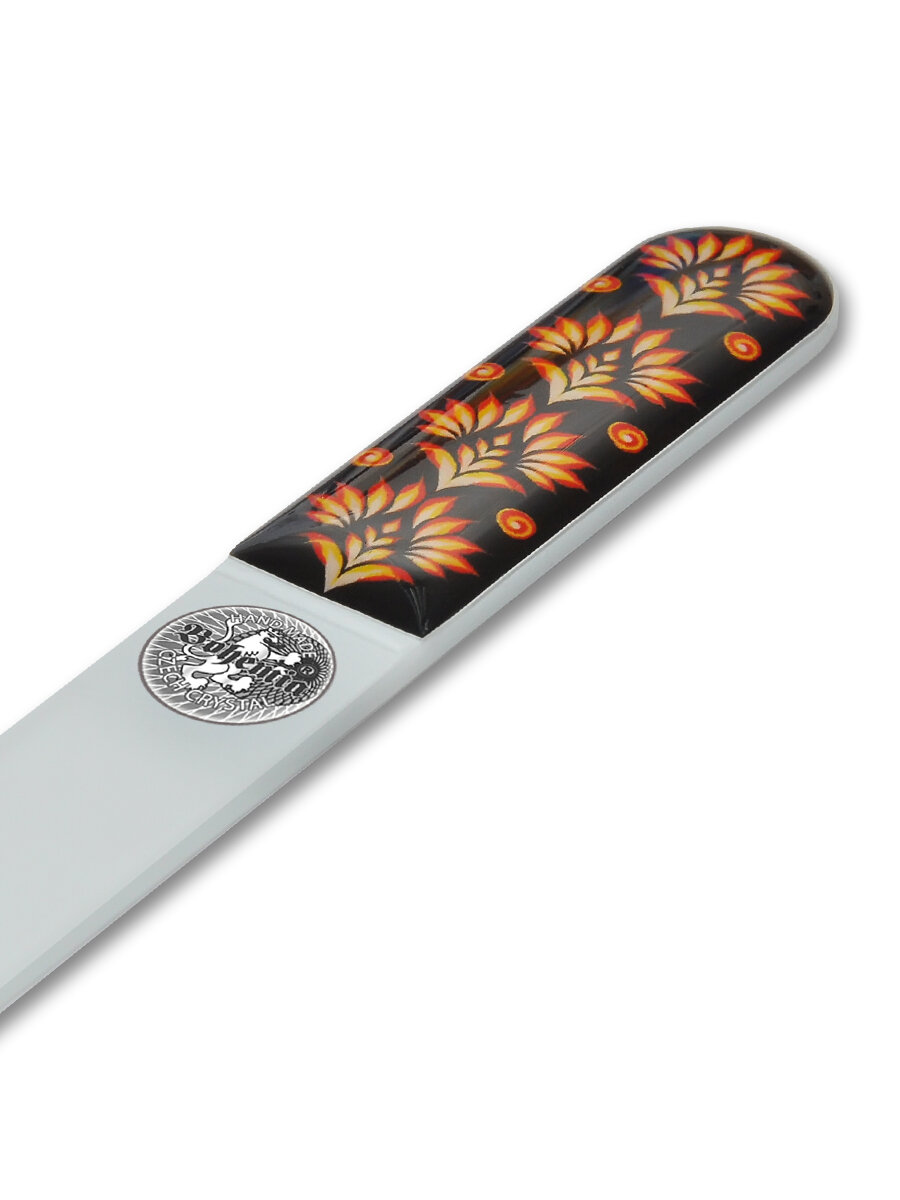 Изображение Пилка для ногтей BOHEMIA Czech Glass Nail Files, стеклянная 135мм