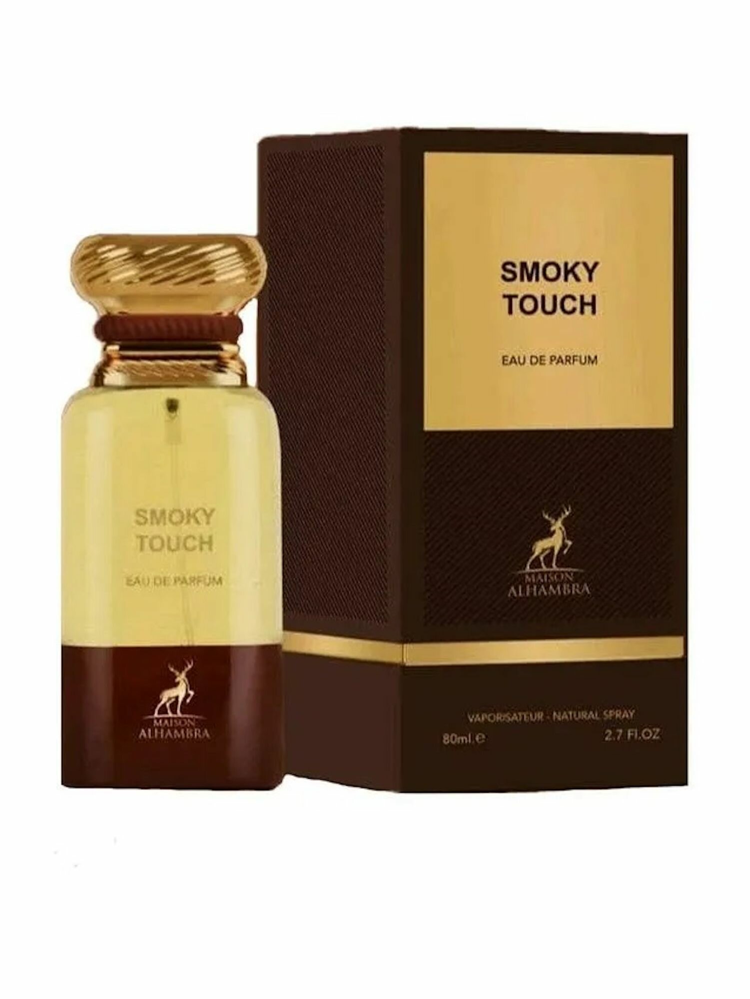 Maison Alhambra Парфюмерная вода мужская SMOKY TOUCH, 80 мл