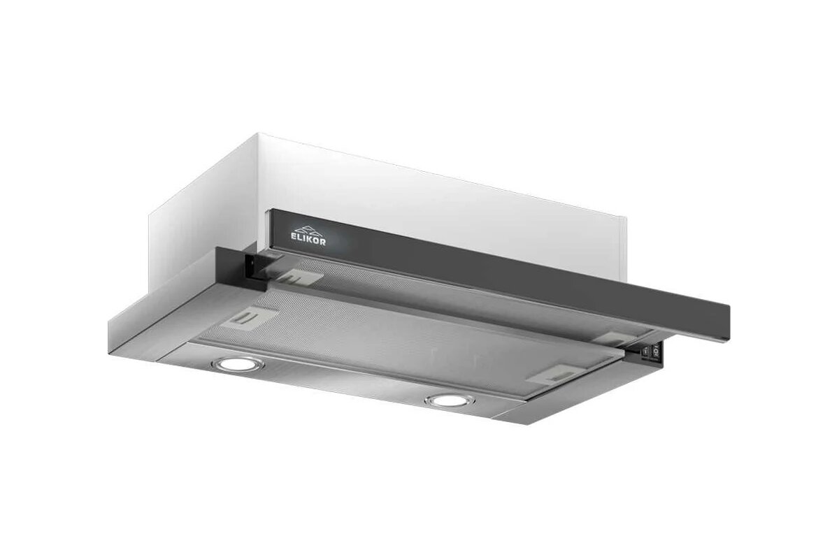 ELIKOR КВ Интегра GLASS 60Н-400-В2Д_нерж/стекло черное R 947904
