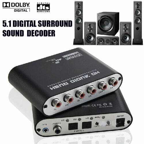 Цифро - аналоговый аудио декодер RCA DTS AC3 HDA-51 2490₽