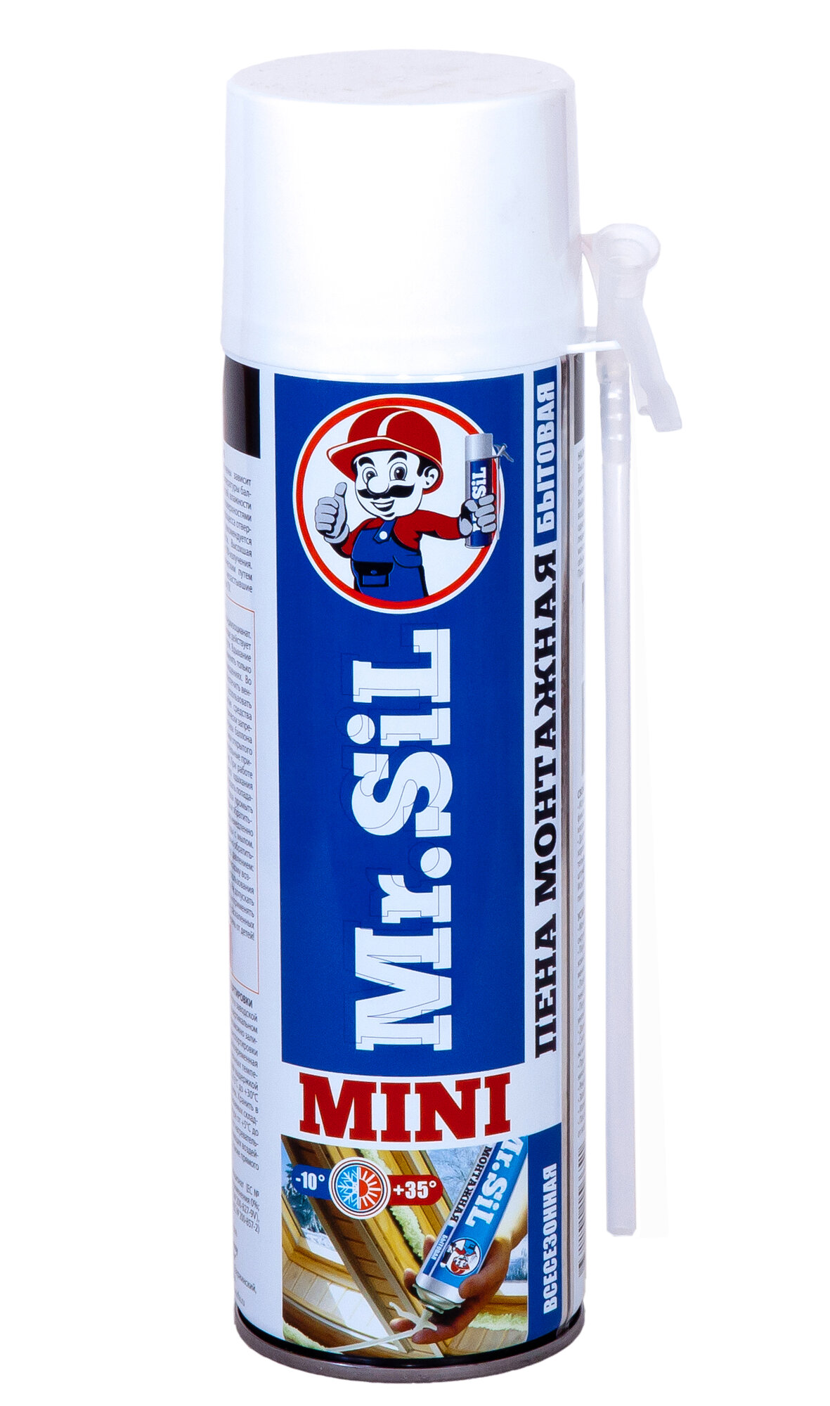 Монтажная пена MR SIL MINI 500 мл всесезонная