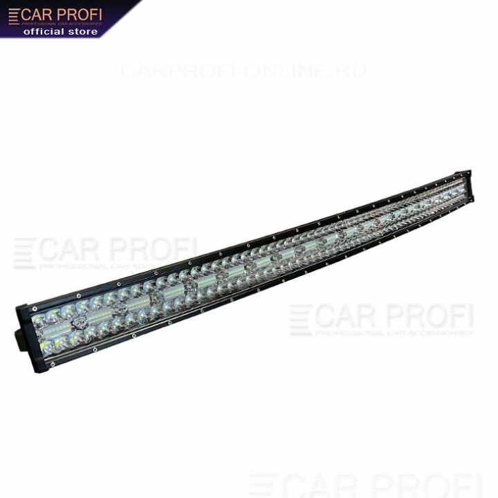 Светодиодная балка CarProfi CP - 260 Spot Curved, 260W, SMD 3030, дальний свет (панорамная)