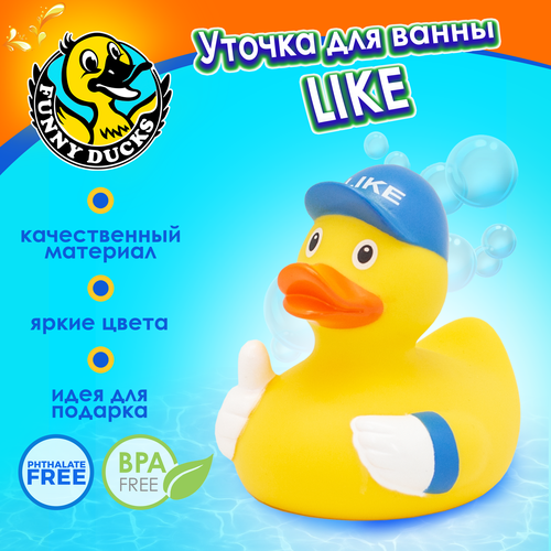фото Игрушка для ванной funny ducks like уточка