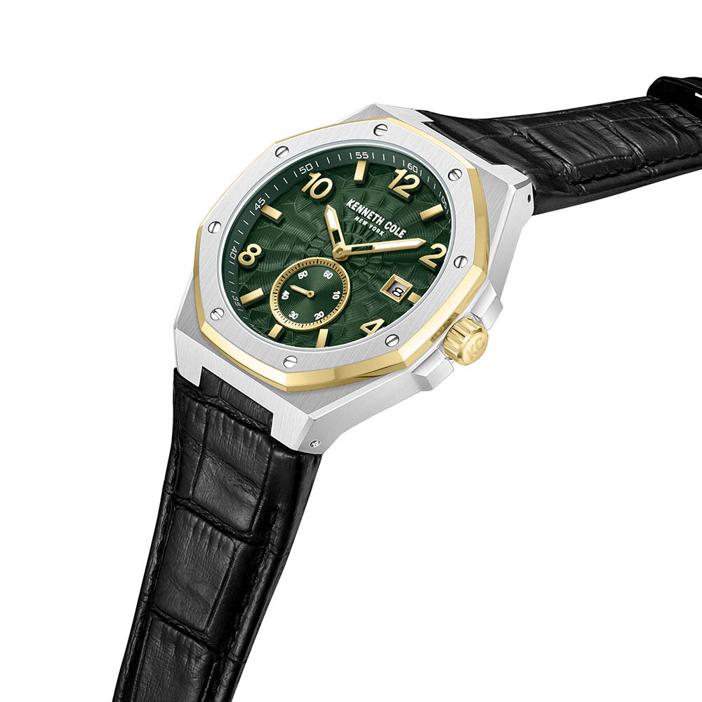 Наручные часы KENNETH COLE Automatic, зеленый — фото 1