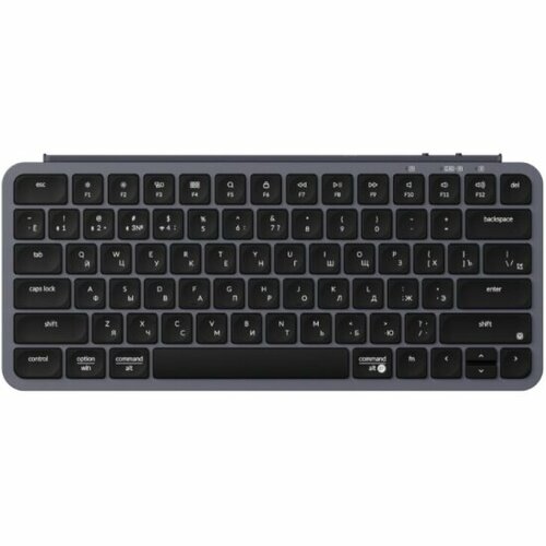 Клавиатура Keychron B1 Pro беспроводная ультратонкая 77 клавиш ножничные переключатели цвет Space grey B1P-K1 4970₽