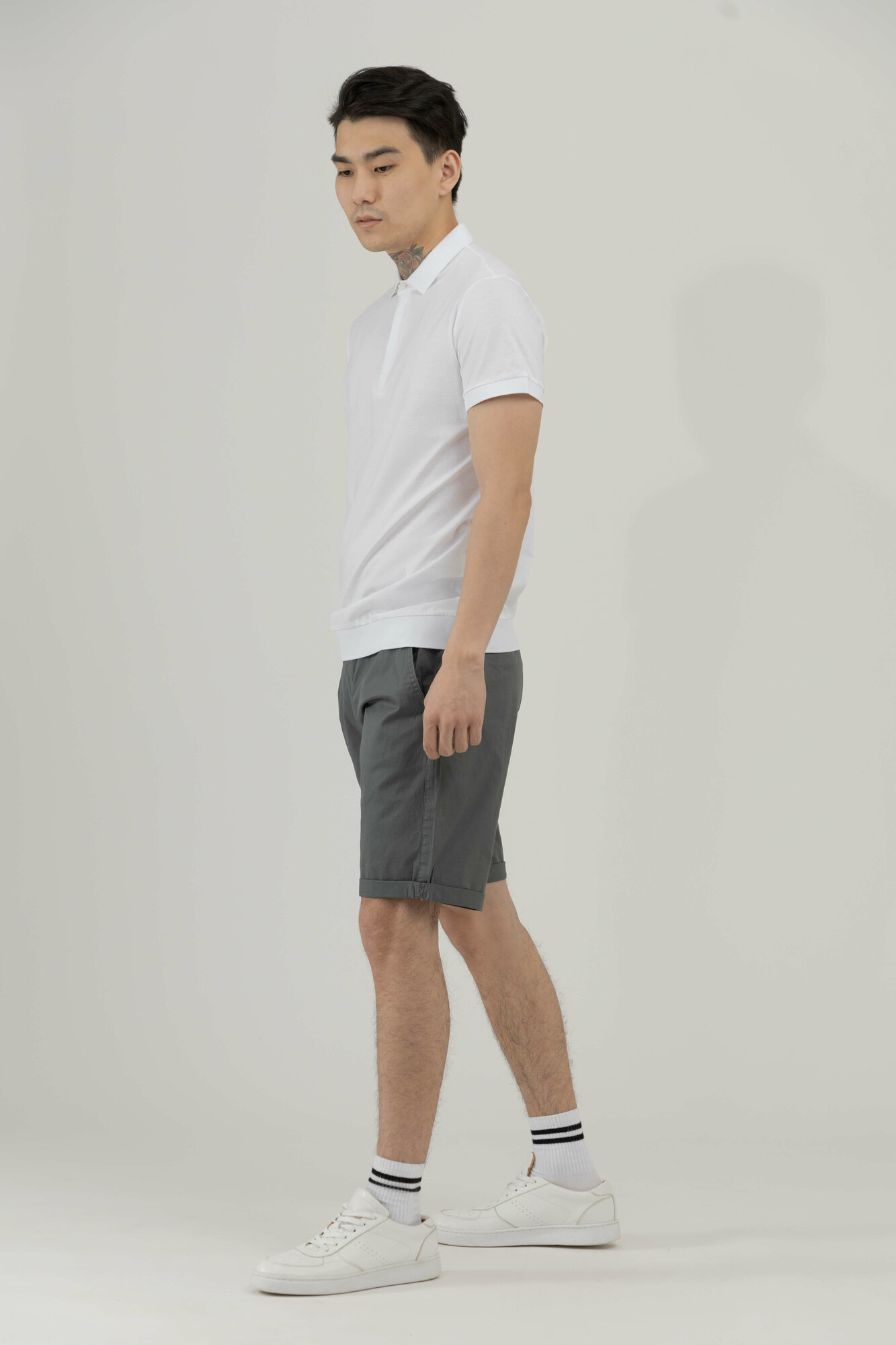 Поло спортивное TERRA PRO, 1 шт., размер S, white — фото 1