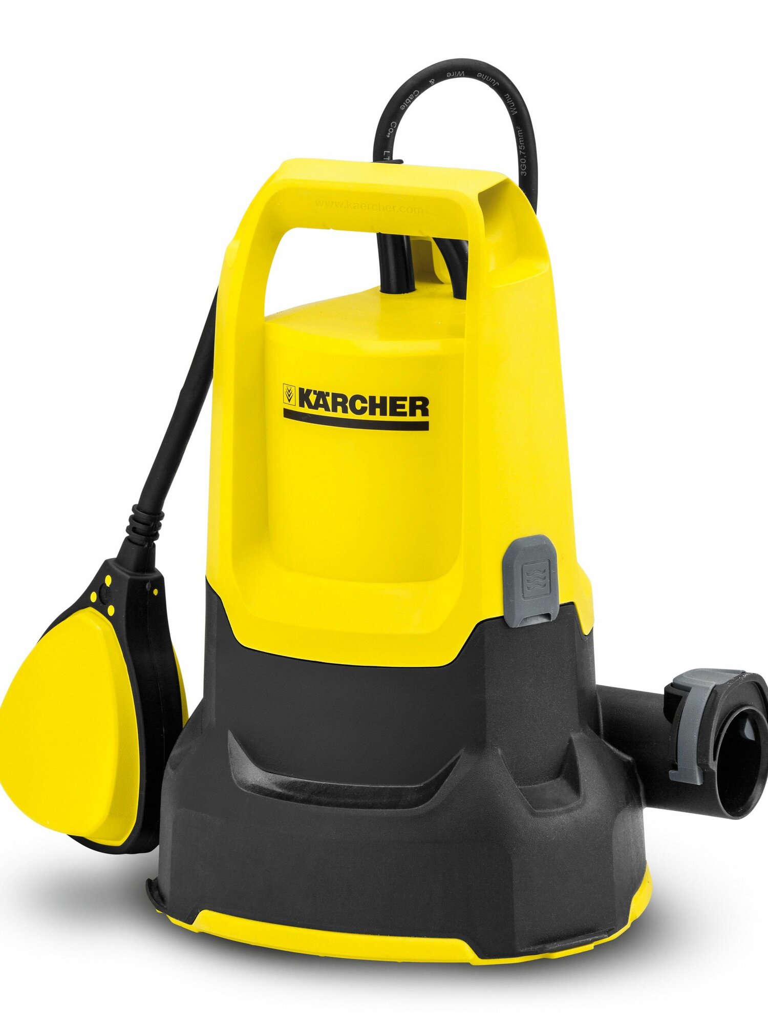 Погружной насос KARCHER SP 2 Flat для грязной воды 5 м /ч 250 Вт с поплавковым выключателем