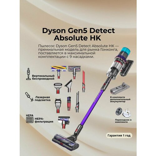 Пылесос Dyson Gen5 Detect Absolute SV23 89773₽