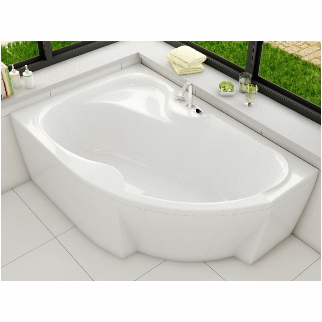 Ванна акриловая Vayer Azalia L 170x105 см Гл000006728