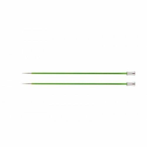 фото Спицы knit pro zing 47297, диаметр 3.5 мм, длина 35 см, общая длина 35 см, хризолитовый2 шт.