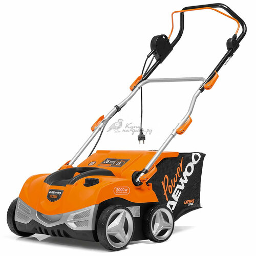 Скарификатор электрический DAEWOO DSC 2000E (2кВт, 38см) оранжевый, черный