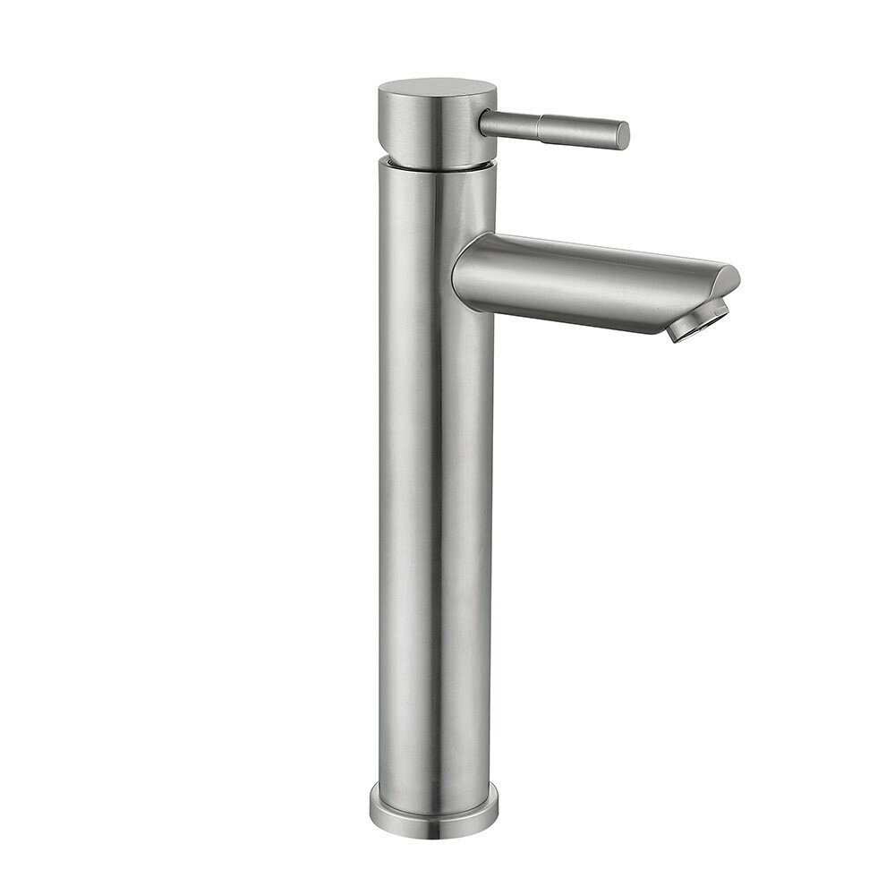 Смеситель для раковины высокий Corsa Deco AS сталь однорычажный (FBASL)