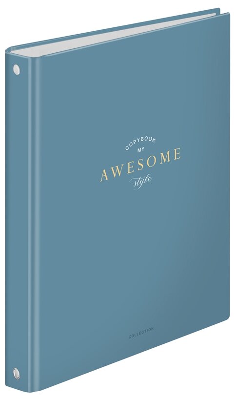 Тетрадь на кольцах ArtSpace Моноколор Awesome style глянц А4 100л ТК100А4_39518