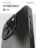 Защитный чехол на iPhone 16 Pro Max темно-прозрачный / Бампер нак...