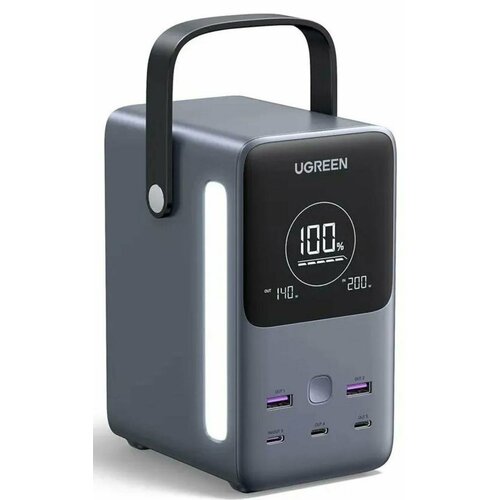 Внешний аккумулятор UGREEN PB770 25286 48000mAh 300W Серый RU 16399₽