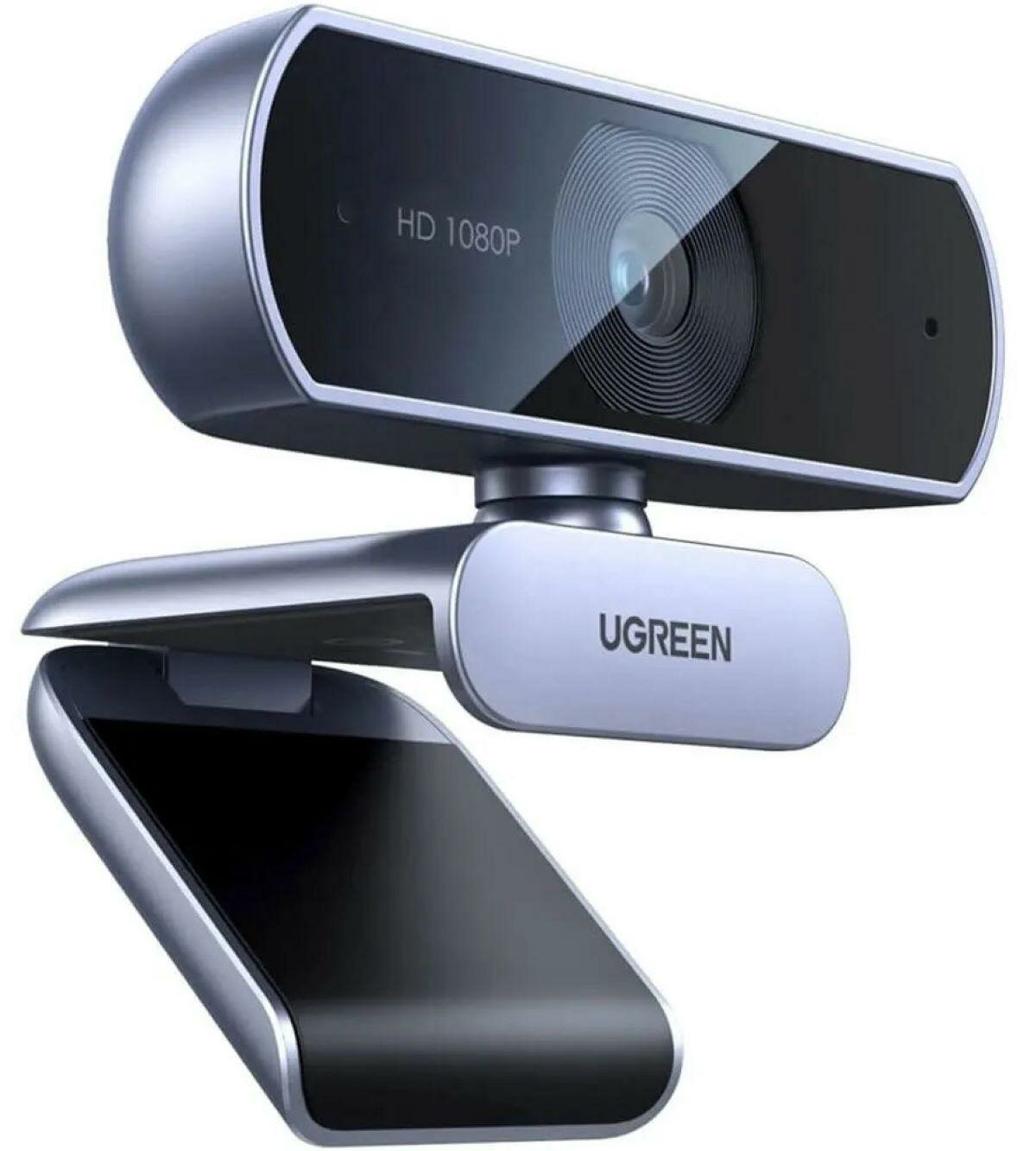 Картинки Веб-камера UGREEN CM678 (15728) USB WEB Camera 1080P@30hz Серебристый