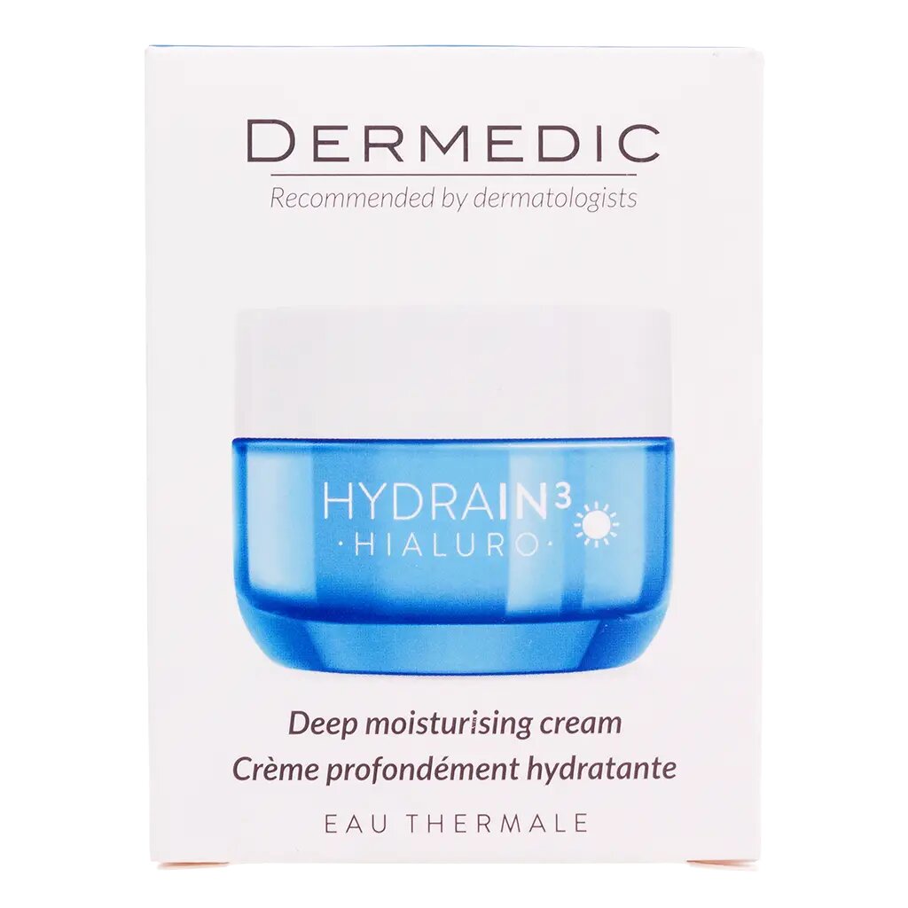 Dermedic Hydrain3 Hialuro Дневной крем глубоко увлажняющий SPF15 50 мл 1 шт