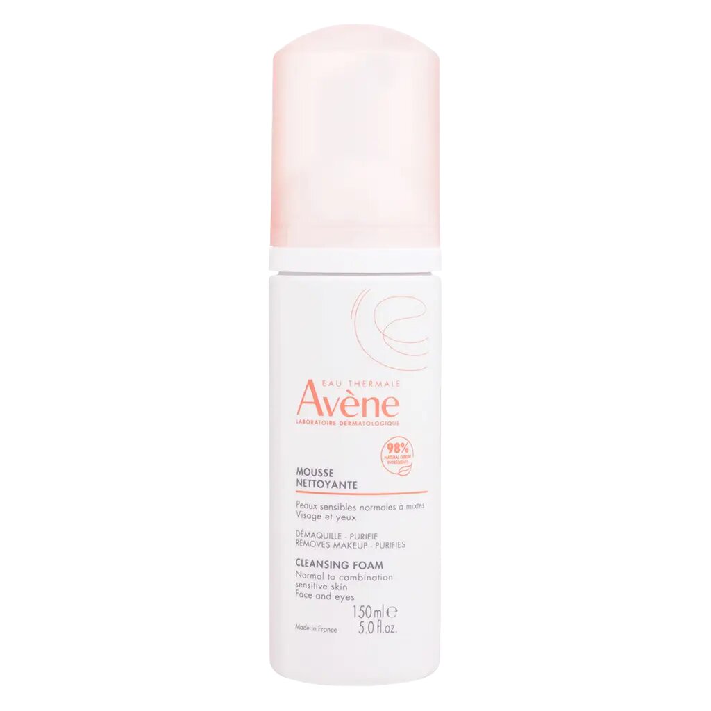 Avene Пенка очищающая для снятия макияжа 150 мл 1 шт