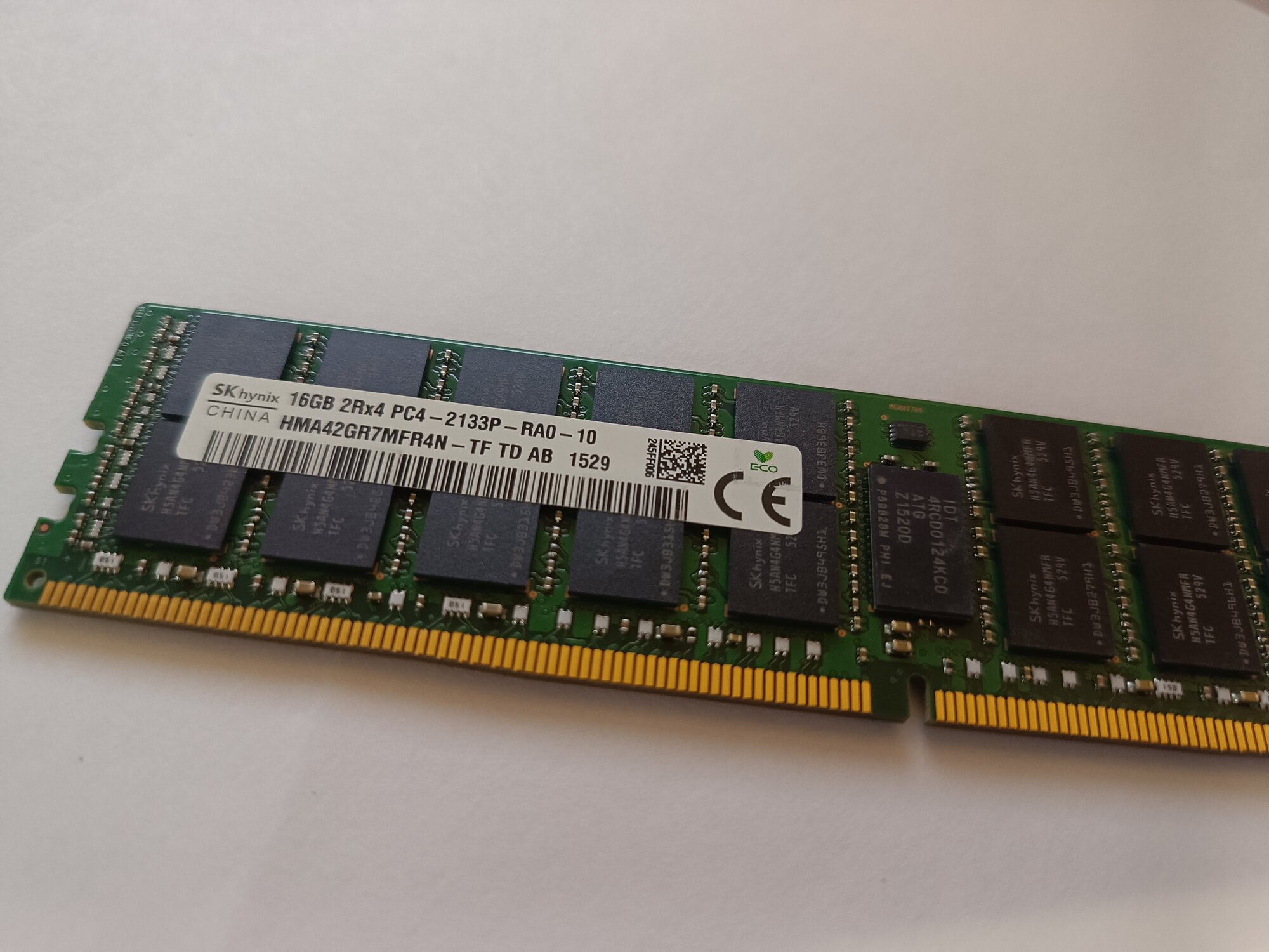 Серверная оперативная память Ddr4 16gb, 2133MHz высокая производительность — фото 1
