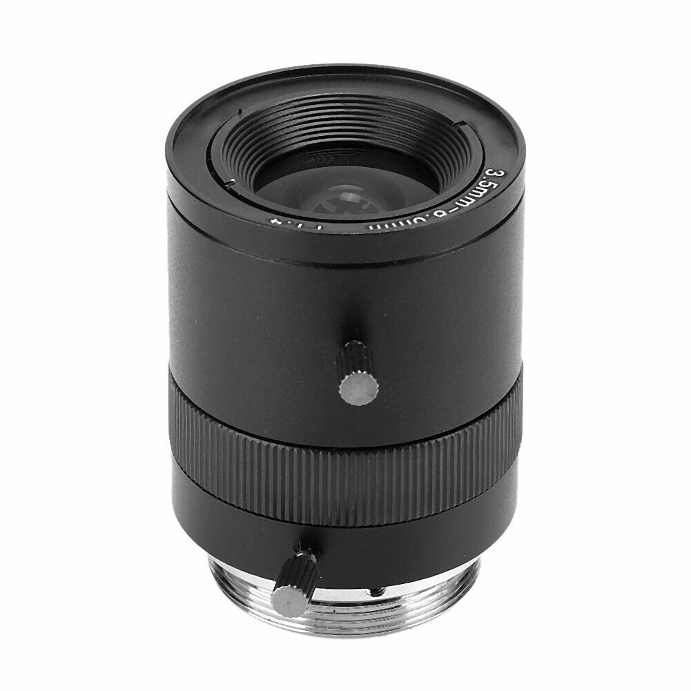 Объектив CCTV 3.5-8мм 720P с алюминиевым корпусом CS-Mount F1.4 с ручной регулировкой диафрагмы