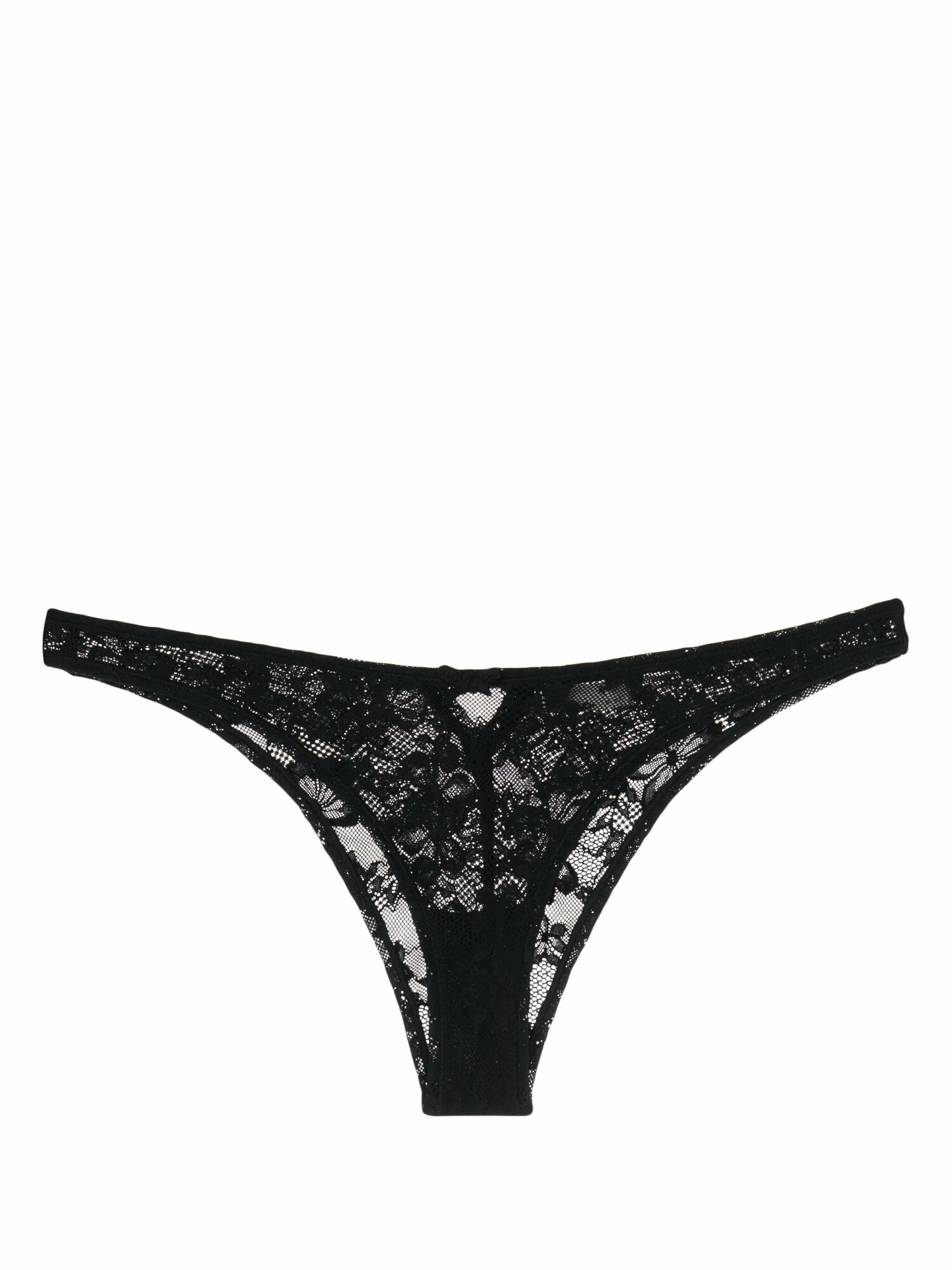 Трусы Fleur du Mal, размер XS/S, черный