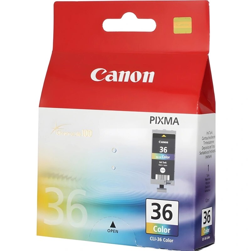 Картридж струйный Canon CLI-36 цв. для PIXMA mini260