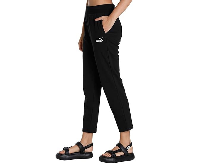 Брюки спортивные PUMA ESS Sweatpants, размер 48, черный — фото 1