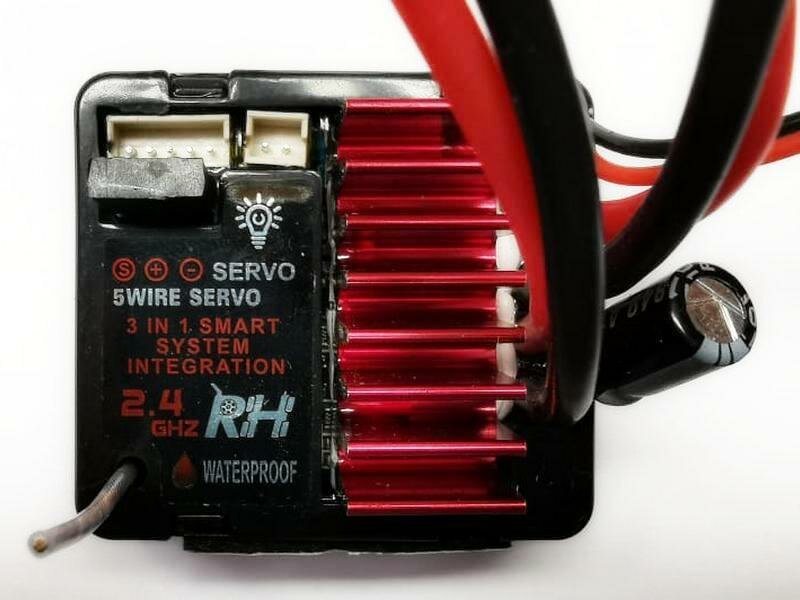 Влагозащищенный регулятор 3 в 1 для моделей Remo Hobby 1:16 - E9901v2 — фото 1