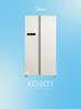 Холодильник MDRS791MIE33, 604 л, NoFrost