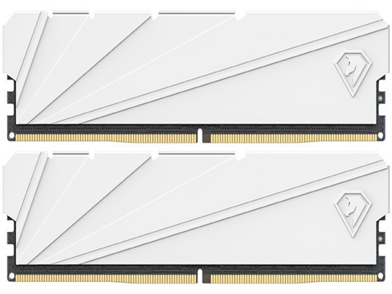 Оперативная память Netac Shadow S 32GB (2x16GB) DDR4-3200 (PC4-25600) C16 16-20-20-40 1.35V XMP Dual DIMM Kit White